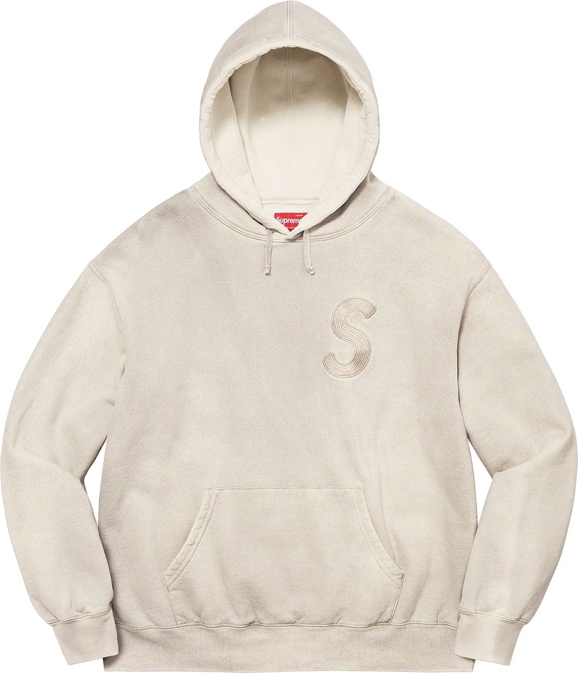 Overdyed S Logo Hooded Sweatshirt view 13
